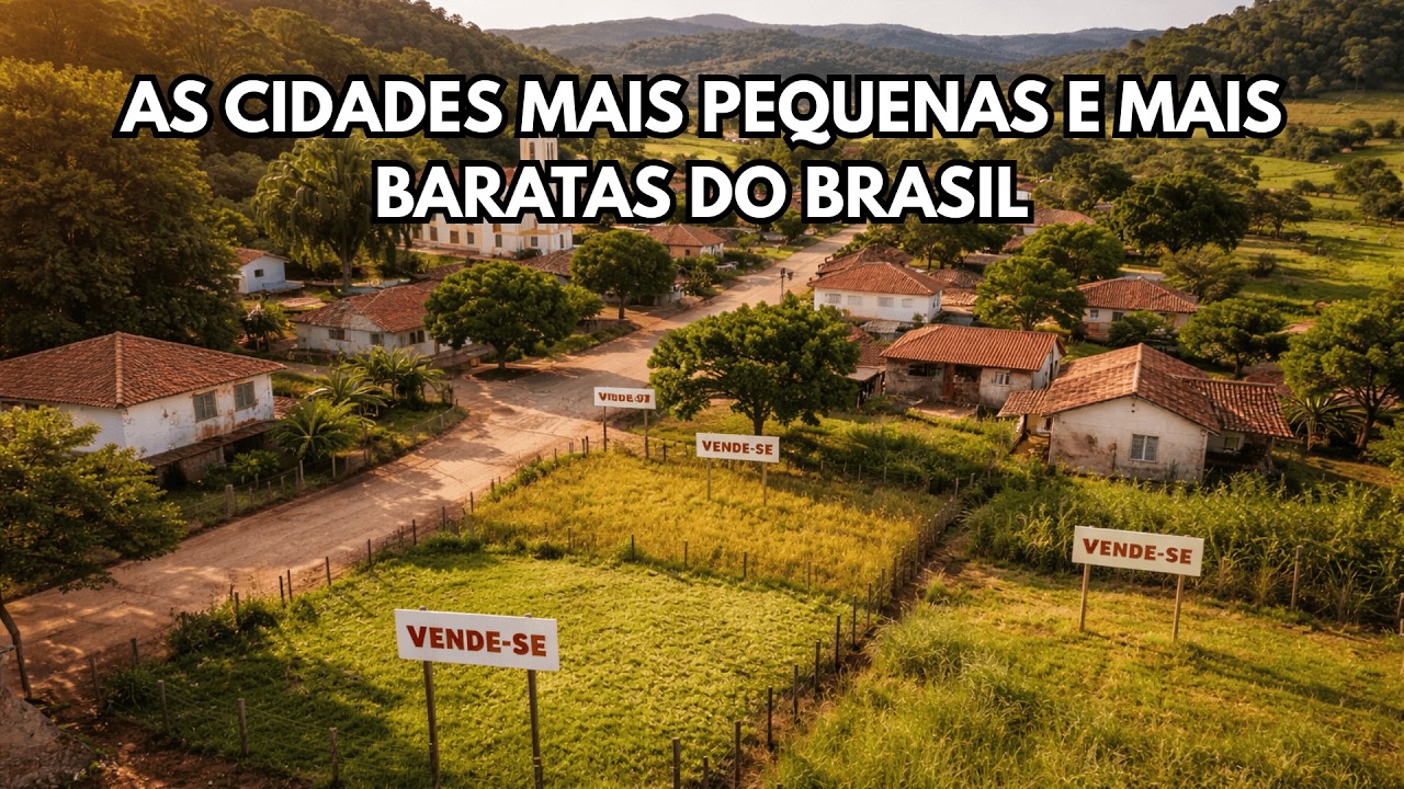 7 Municípios Pequenos do Brasil Que Os Moradores Dizem Para Você Não Visitar (Terreno Muito Barato)