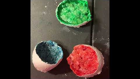 DIY Egg Geodes Experiment