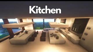 Minecraft: Modern Kitchen Tutorial