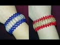 Diy How to make beaded braceletلا تشتري اكسسوارات باهظة الثمن واصنعيها بنفسك|طريقة صنع اساور بالخرز