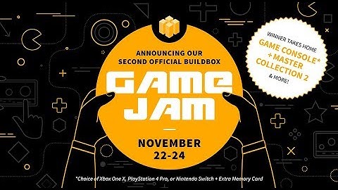 Announcing Our Second Official Buildbox Game Jam - Check Out The Prizes!