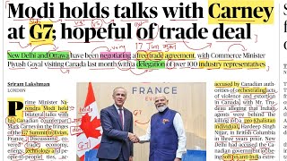THE HINDU newspaper reading for beginners. Improve your English Comprehension, Vocabulary & Grammar