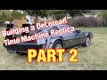 Building a Delorean Time Machine Replica - Part 2 (removing the interior)