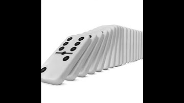 Domino Trancao: Created with Blender 3D and After Effects. Con Sabor Venezolano.