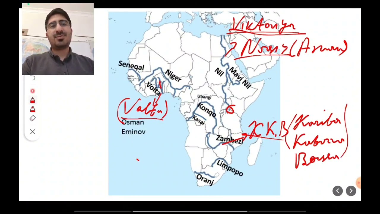 Afrika və Avstraliyanın daxili suları. 🙂 ( Çaylar+Göllər+Su anbarları)