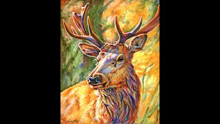 ChiuMa's painting classroom No187'Deer'