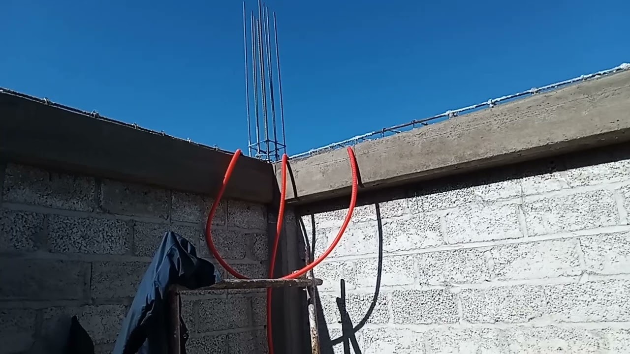 Armado y colado de trabe