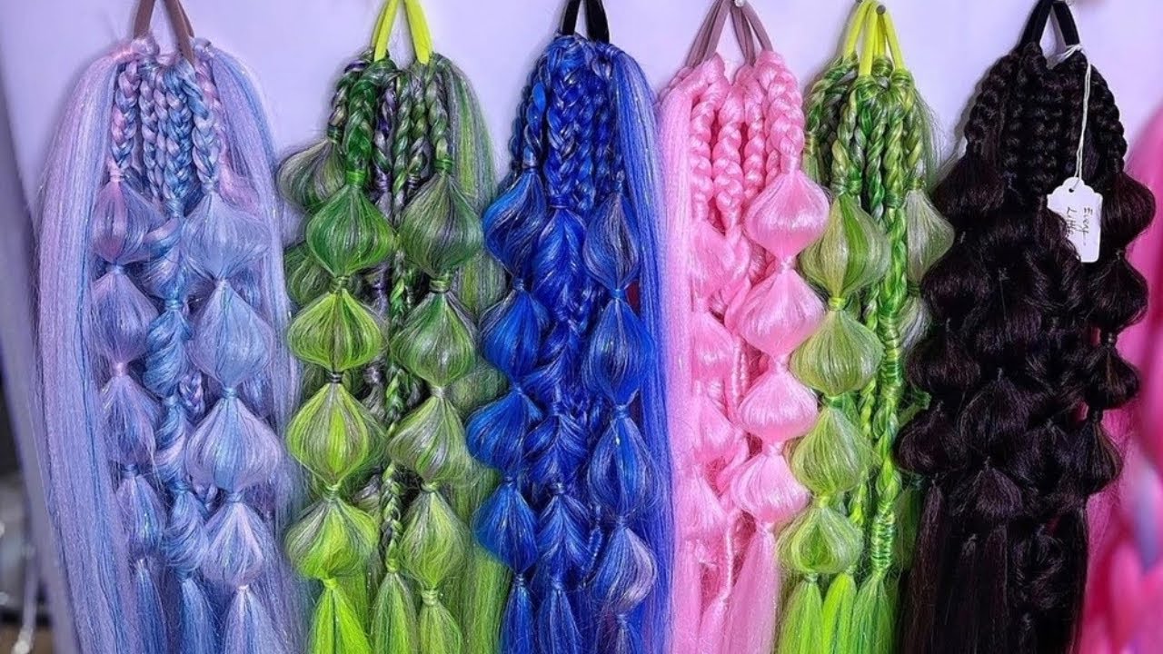 Braid with Me: Making Festival Bubble Braids