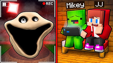 JJ and Mikey Got SCARY HUNGRY WORM on a Hidden Camera in Minecraft! - Maizen