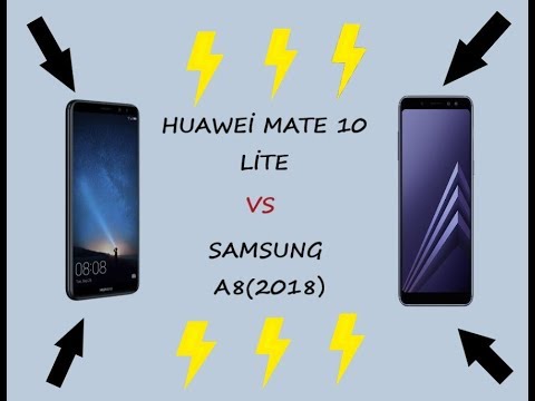 Huawei mate 10 lite vs a8 plus