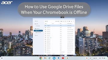 How to Use Google Drive Files When Your Chromebook is Offline