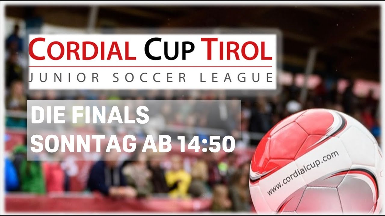 LIVE Cordial Cup Tirol 2022 Junior Soccer League DAZN Livestream