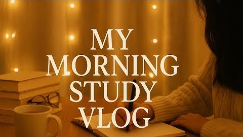 study vlog 💿 working through busy days + productive study tips, school student// student 2025