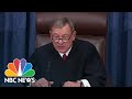 Justice john roberts calls his impeachment role ill defined after trump acquitted  nbc news