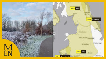 Yellow ice weather warning for Greater Manchester as temperatures drop