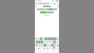 Wordle of unknown length! (Diffle puzzle for 15 July 25) #speedsolving #wordgames