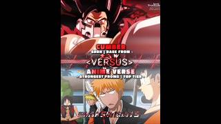 Cumber Vs Marvel And DC And Cumber Vs Anime Verse #anime #marvel #dc #edit