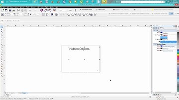 Corel Draw Tips & Tricks Hidden Objects and how to find them