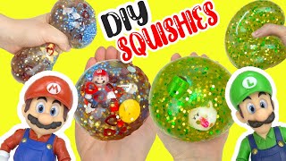 The Super Mario Bros Movie How to Make DIY Squishies with Squishy Maker with Luigi image