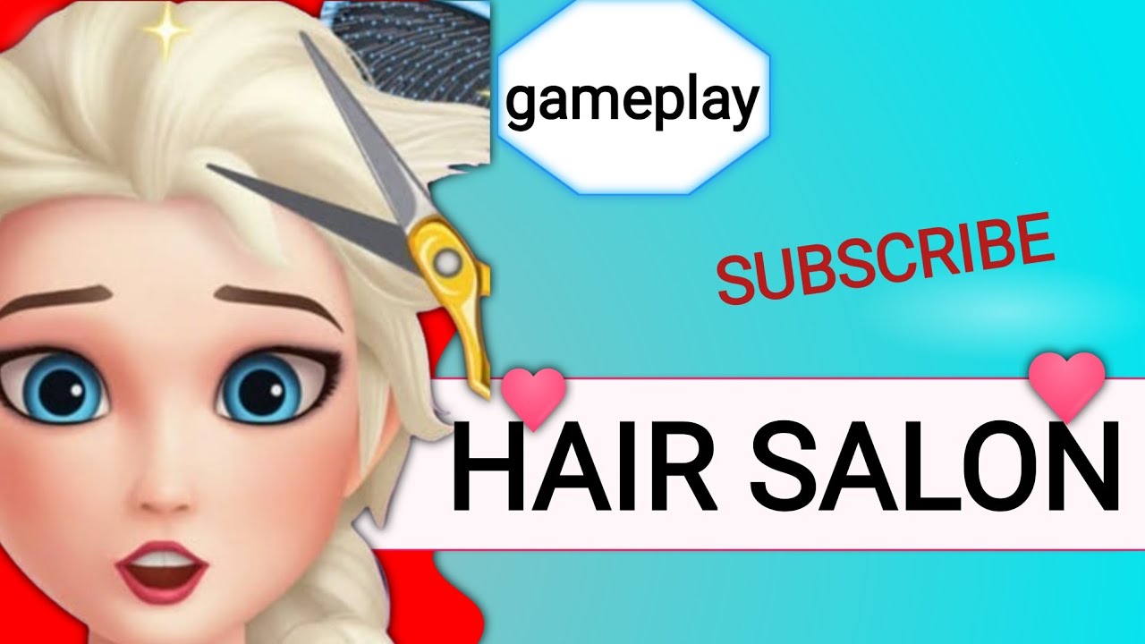 hair salon gameplay - YouTube