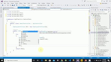 Creating WEB API to Send/Confirm/Verify EMAIL to Gmail in C# ASP.Net MVC 5 Project in Hindi/Urdu