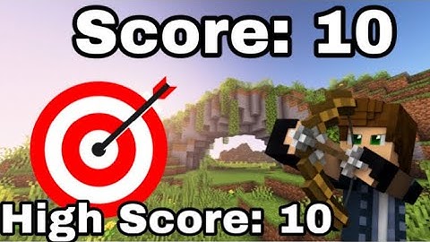 Target Minigame! (MCPE, Windows 10, PS4, Switch, Xbox One, IOS)