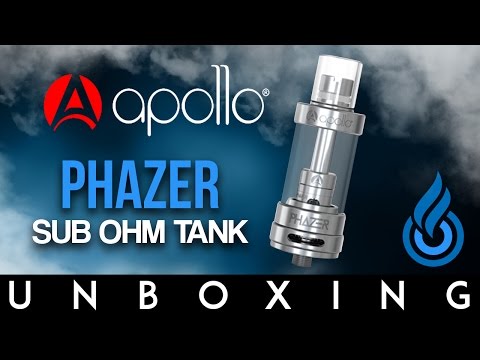 Apollo Phazer Sub-Ohm Tank Unboxing by Ecig Guide