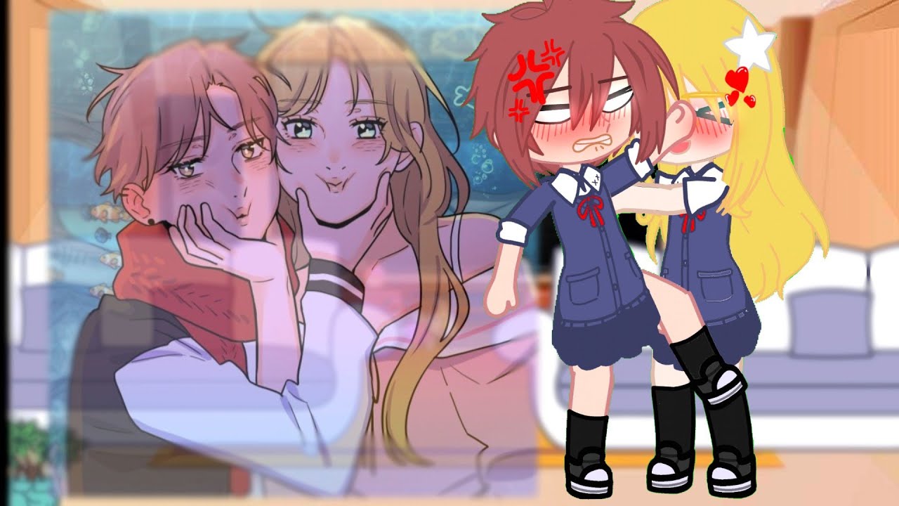 |• 💛😉Не совсем сёдзё-история любви😒 ❤️•| Реакция на будущее (реакция Gacha life) 😸