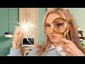 ASMR Detailed Face Examination Up Close Measuring Exam 