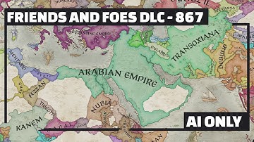 Arabian Nights? | Ai Only Crusader Kings 3 Timelapse