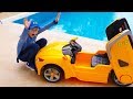 ALİNİN ARABASI CANLANDI KAÇTI Kid Ride on Toy Car Escaped Power wheels