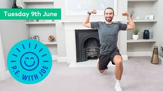 PE With Joe | Tuesday 9th June