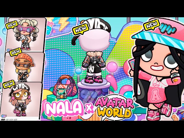 ¡DESBLOQUEO LOS NUEVOS PACKS DE ROPA GRATIS 👚👕¡NUEVA ACTUALIZACION *en AVATAR WORLD *NALA💞 class=