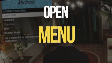 How to Open Interaction Menu in GTA 5 Xbox One