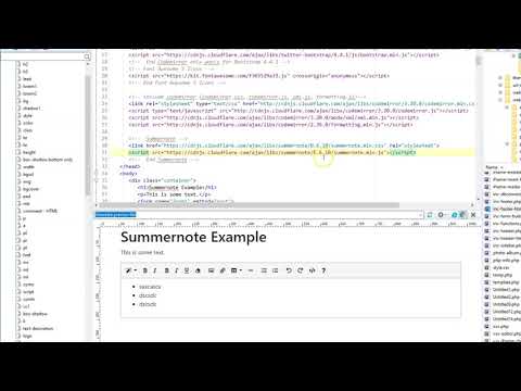 Summernote Codemirror not working