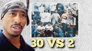 Tupac Fights Off 30 Crips At A Night Club And Escapes!