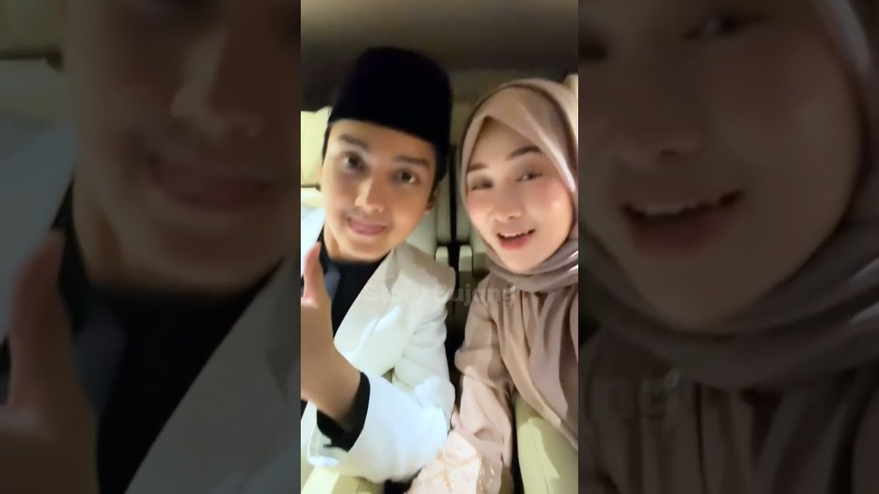 Kemesraan Gus Azmi dan Ning Khansa perjalanan Mengisi acara sholawatan