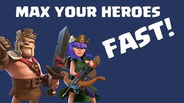 MAX YOUR HEROES & GET DARK ELIXIR