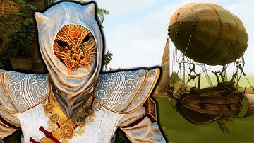 My Very Own Airship! - Moonpath to Elsweyr Part 2 | Skyrim Mods