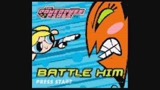 Power puff girls Battle Him Gameboy Color (I could not get my copy to work with the retron) screenshot 1
