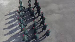 Pertandingan kawad kaki KRS SMKPG2 -2018