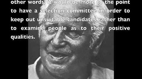 S. H. Foulkes lecture part 3 (The Group Conductor)