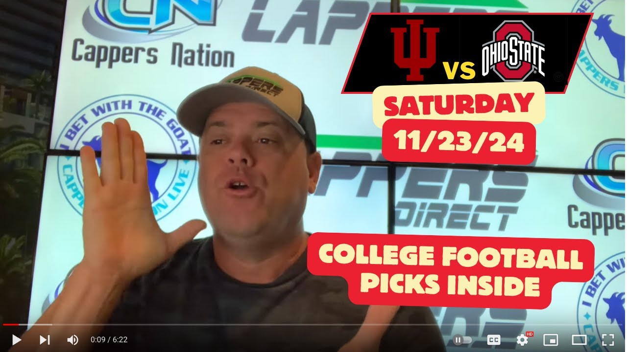 Indiana vs Ohio State 11/23/24 College Football Picks & College ...