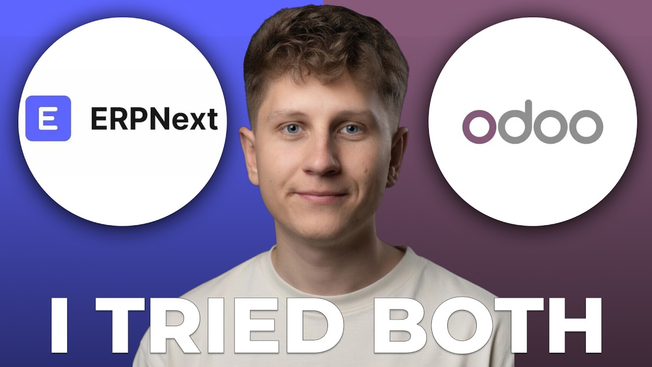ERPNext vs Odoo for Open Source ERP - Which is Better? - YouTube