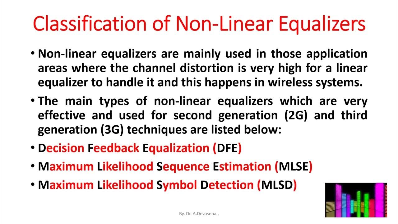 Non Linear Equalizers - YouTube