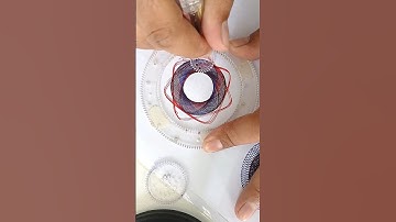 Three Color Flower 🌼 👌 👏 #spirograph #pattern #drawing #art