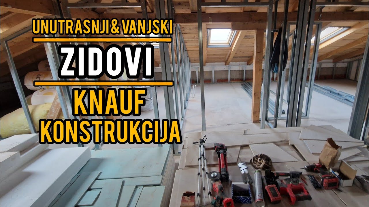 Как я построил новую квартиру на чердаке — Knauf Construction — Эпизод 3