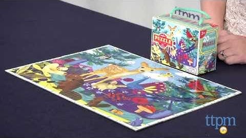 Life On Earth 20-Piece Puzzle from eeBoo