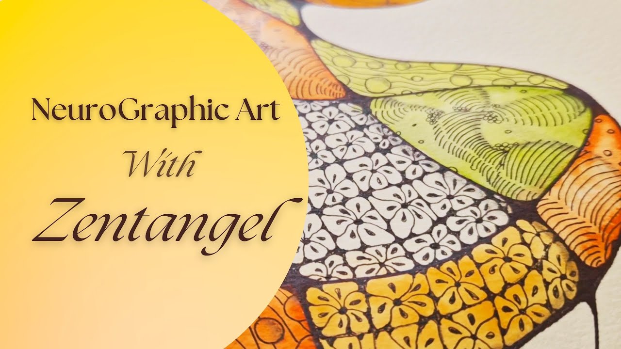 How to make Your own Artwork with NeuroGraphic Art and Zentangel.