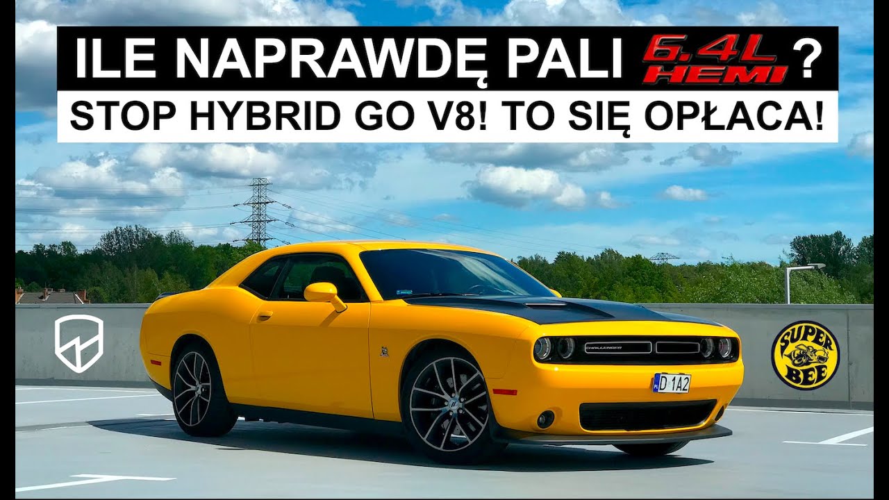 Jakie jest realne spalanie Dodge Challenger 6.4 HEMI Scat